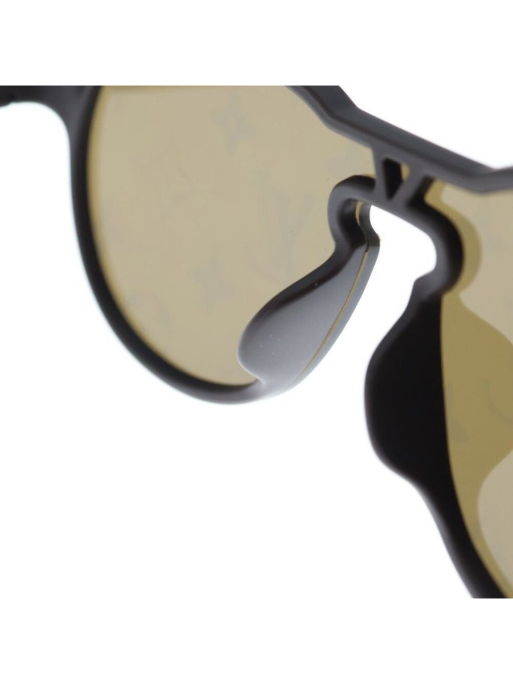 Louis Vuitton Monogram LV Waimea Round Acetate Sunglasses Brown Eyewear - Picture 5 of 6